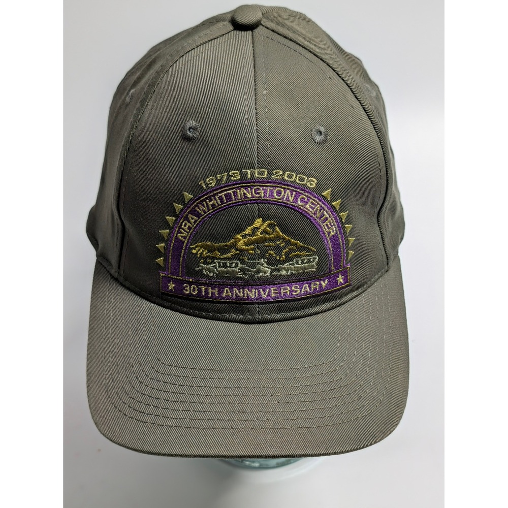 NRA Whittington Center 30th Anniversary Hat 1973-2003 Olive Green Cap One Size